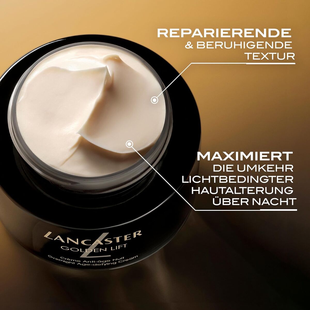 Ansigtscreme Lancaster GOLDEN LIFT 50 ml hudplejeemballage