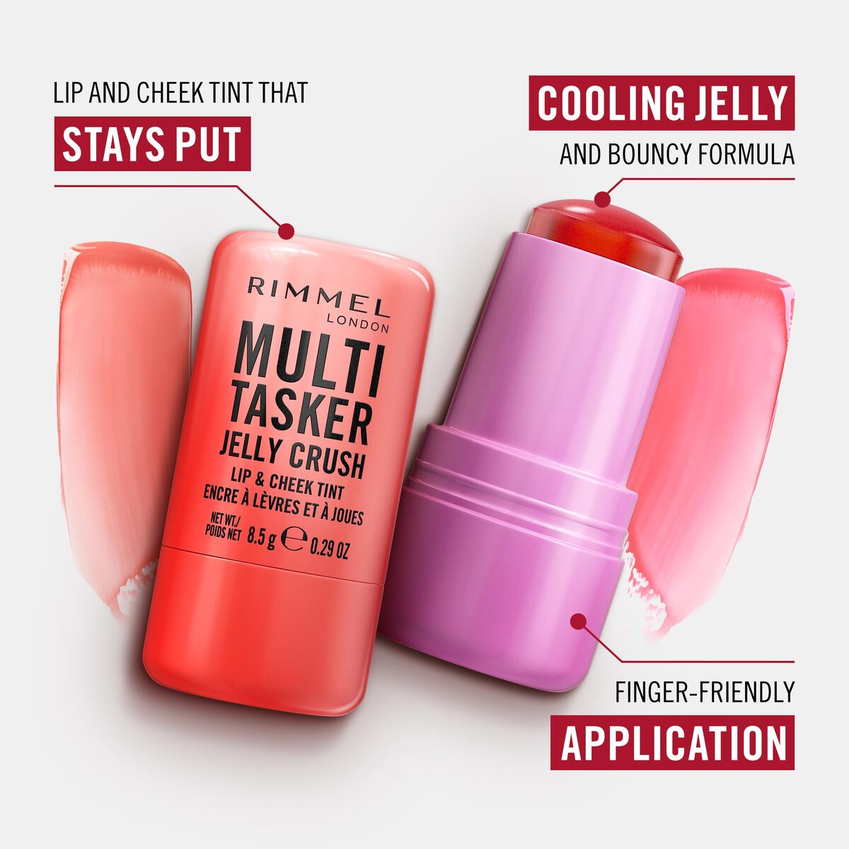 Læbestift Rimmel London THE MULTI-TASKER makeup-emballage