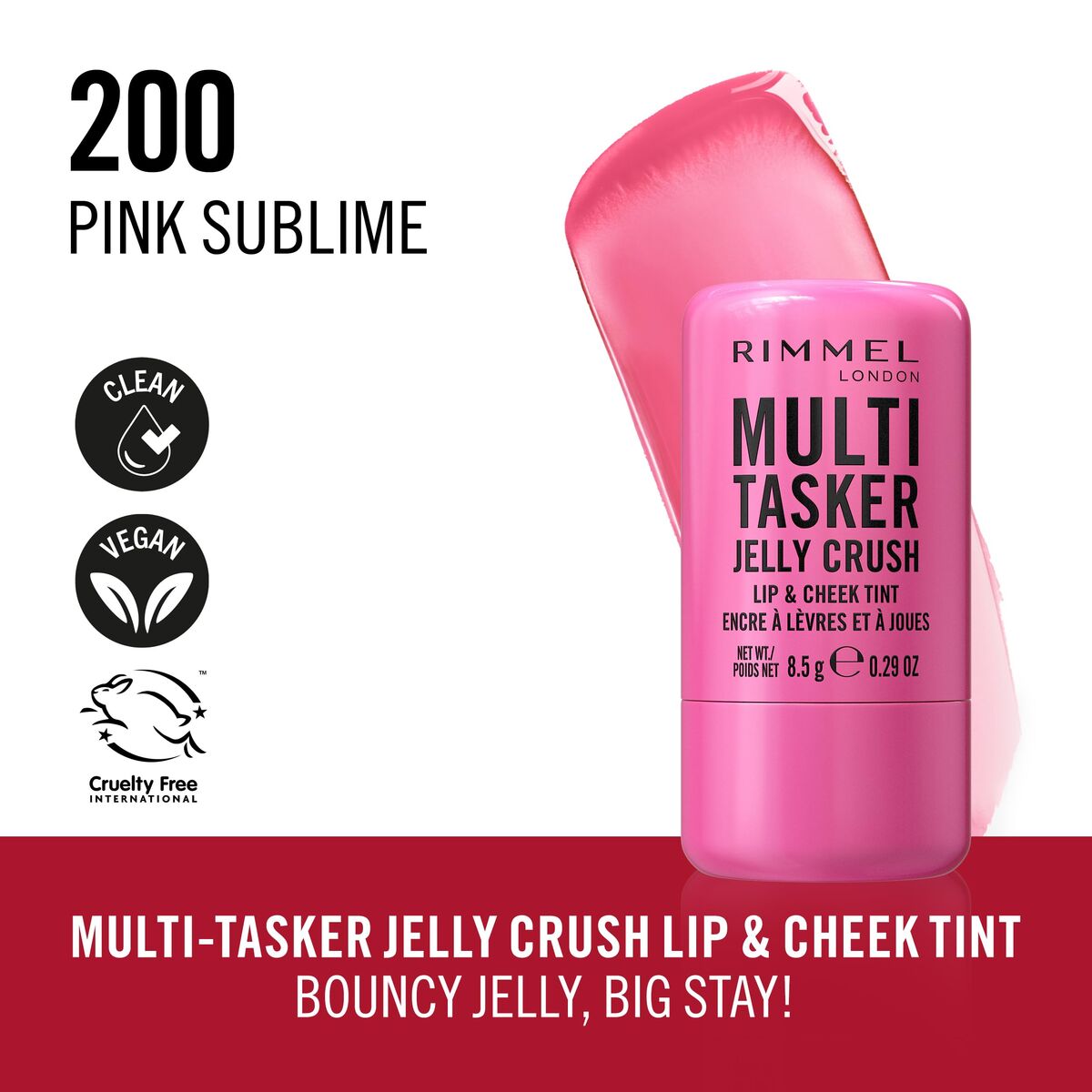 Læbestift Rimmel London THE MULTI-TASKER makeup-emballage