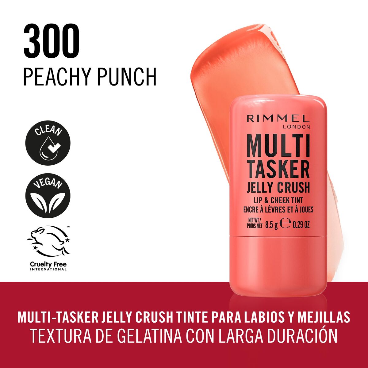 Læbestift Rimmel London THE MULTI-TASKER makeup-emballage