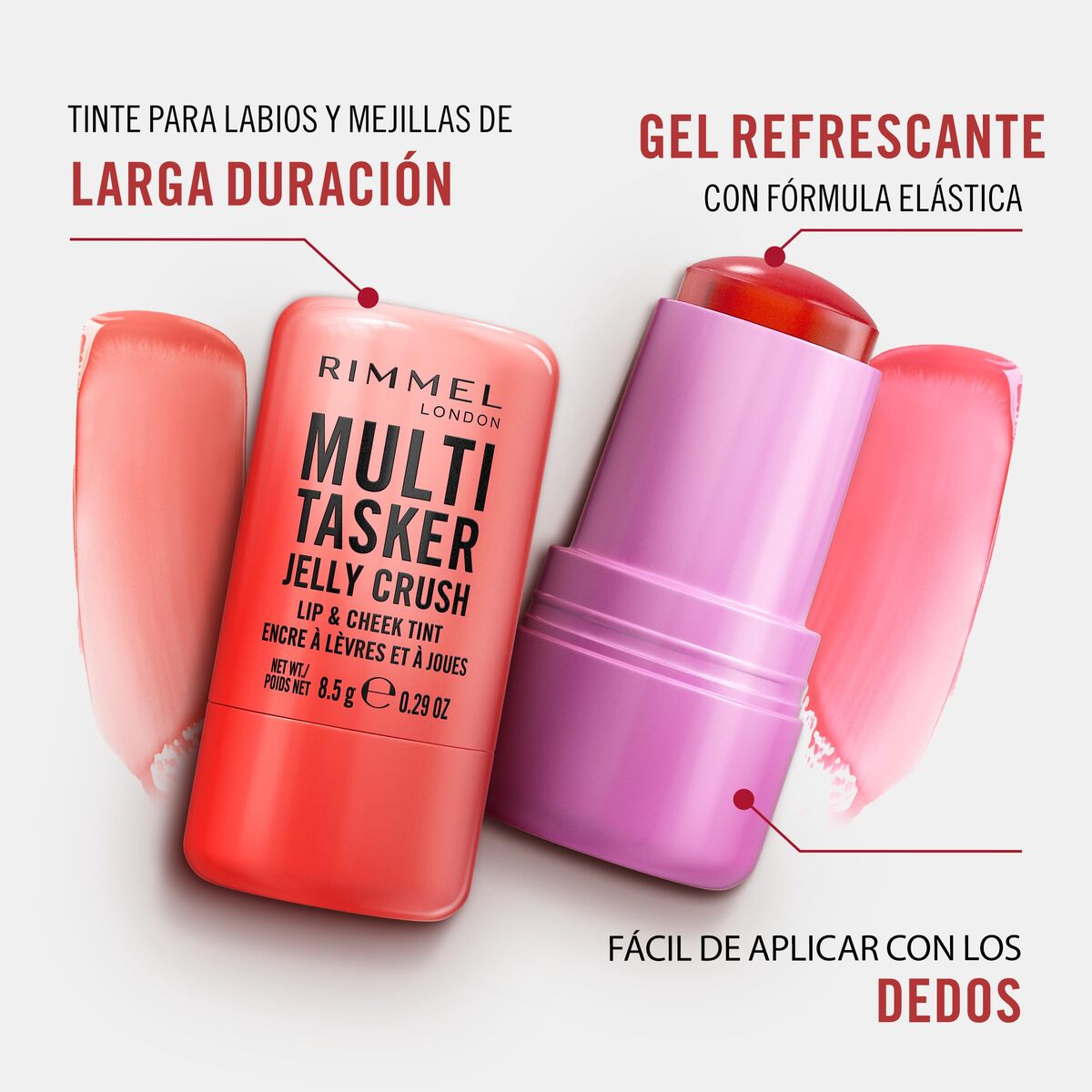 Læbestift Rimmel London THE MULTI-TASKER makeup-emballage