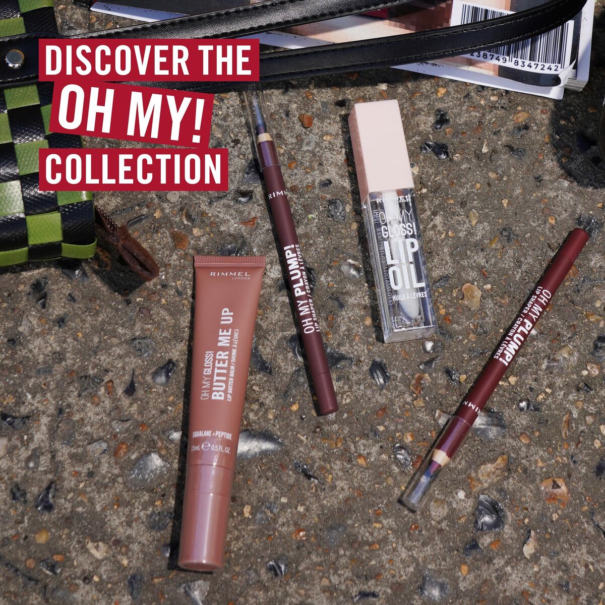 Læbestift Rimmel London OH MY PLUMP! 1,2 g 1,2 g makeup emballage