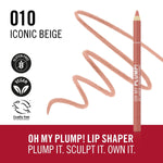 Læbestift Rimmel London OH MY PLUMP! 1,2 g 1,2 g makeup emballage