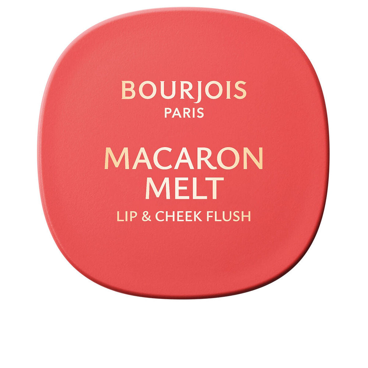Blush Bourjois MACARON MELT 3-PEACH TATIN 8 g Lipstick makeup emballage