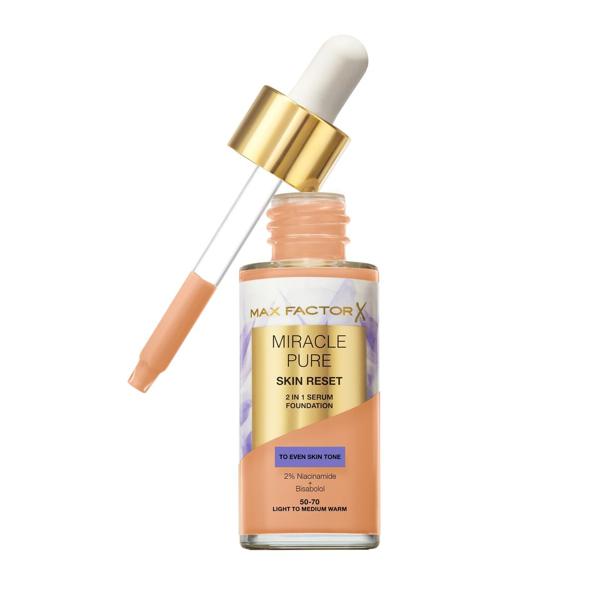 Ansigtscreme Max Factor MIRACLE PURE 30 ml hudplejeemballage