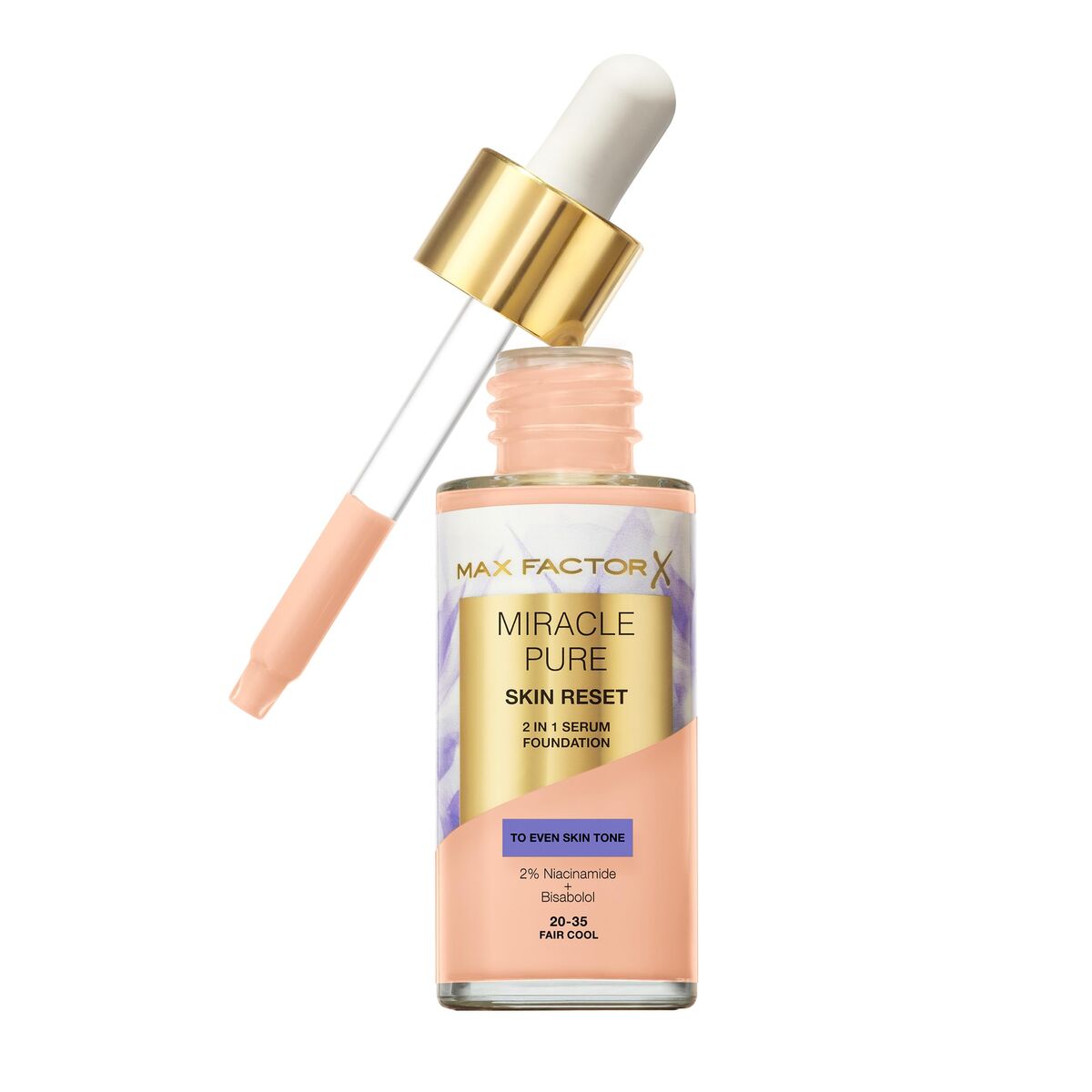 Ansigtscreme Max Factor MIRACLE PURE 30 ml til kvinders hudplejeemballage