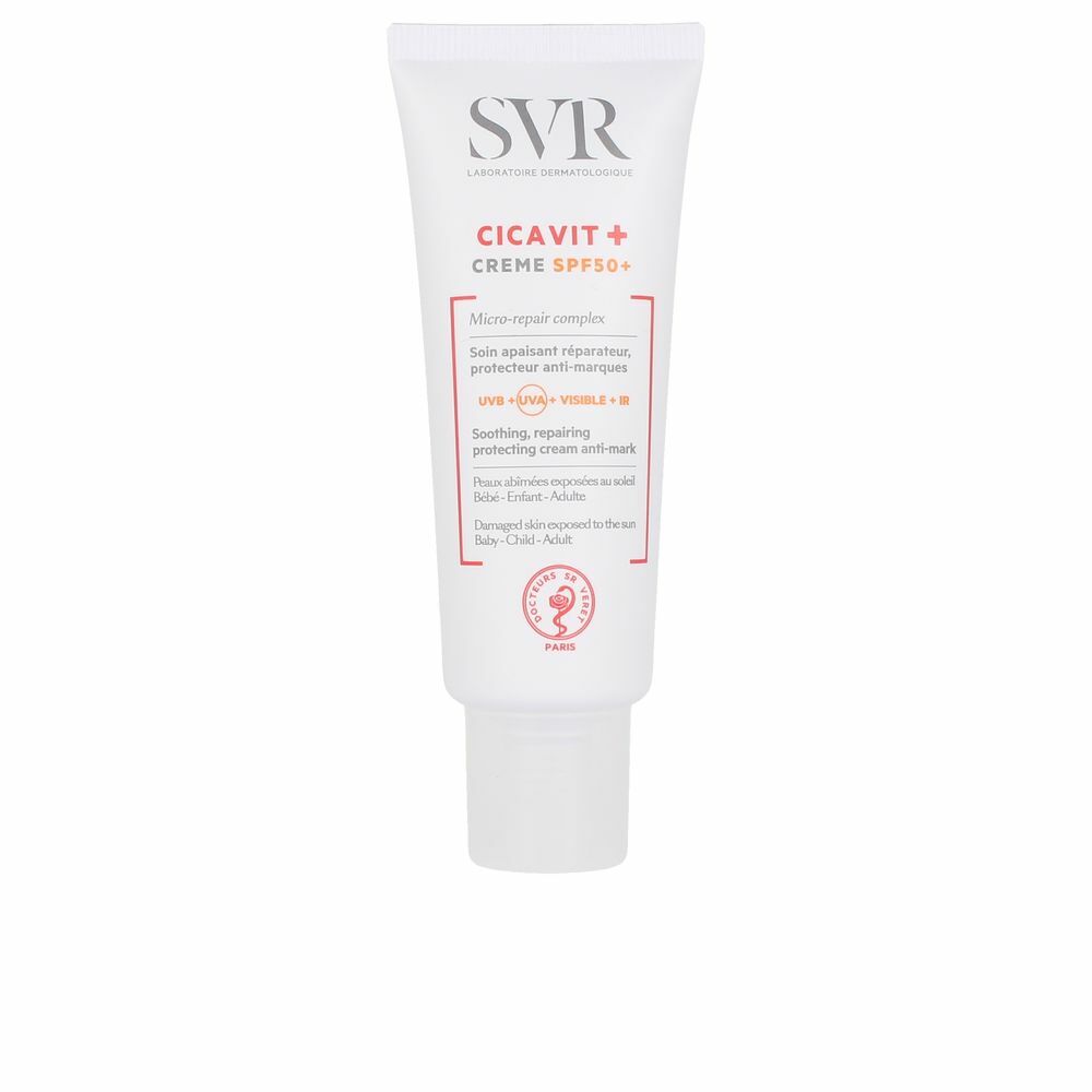 Ansigtscreme SVR Cicavit Spf 50 Spf 50+ 40 ml hudplejeemballage