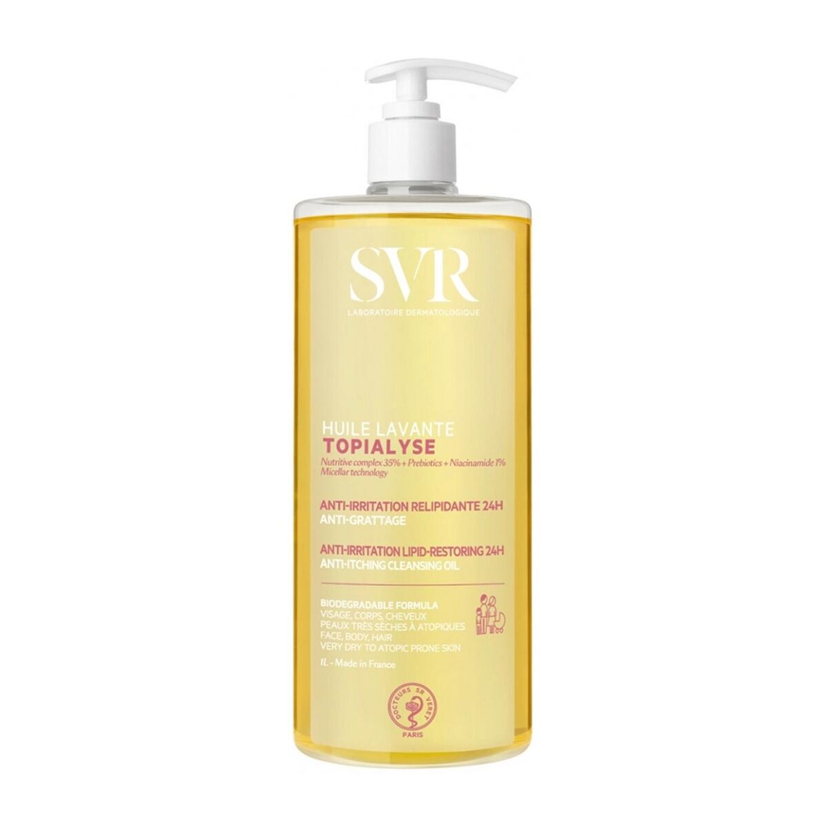 Body Oil SVR produktemballage