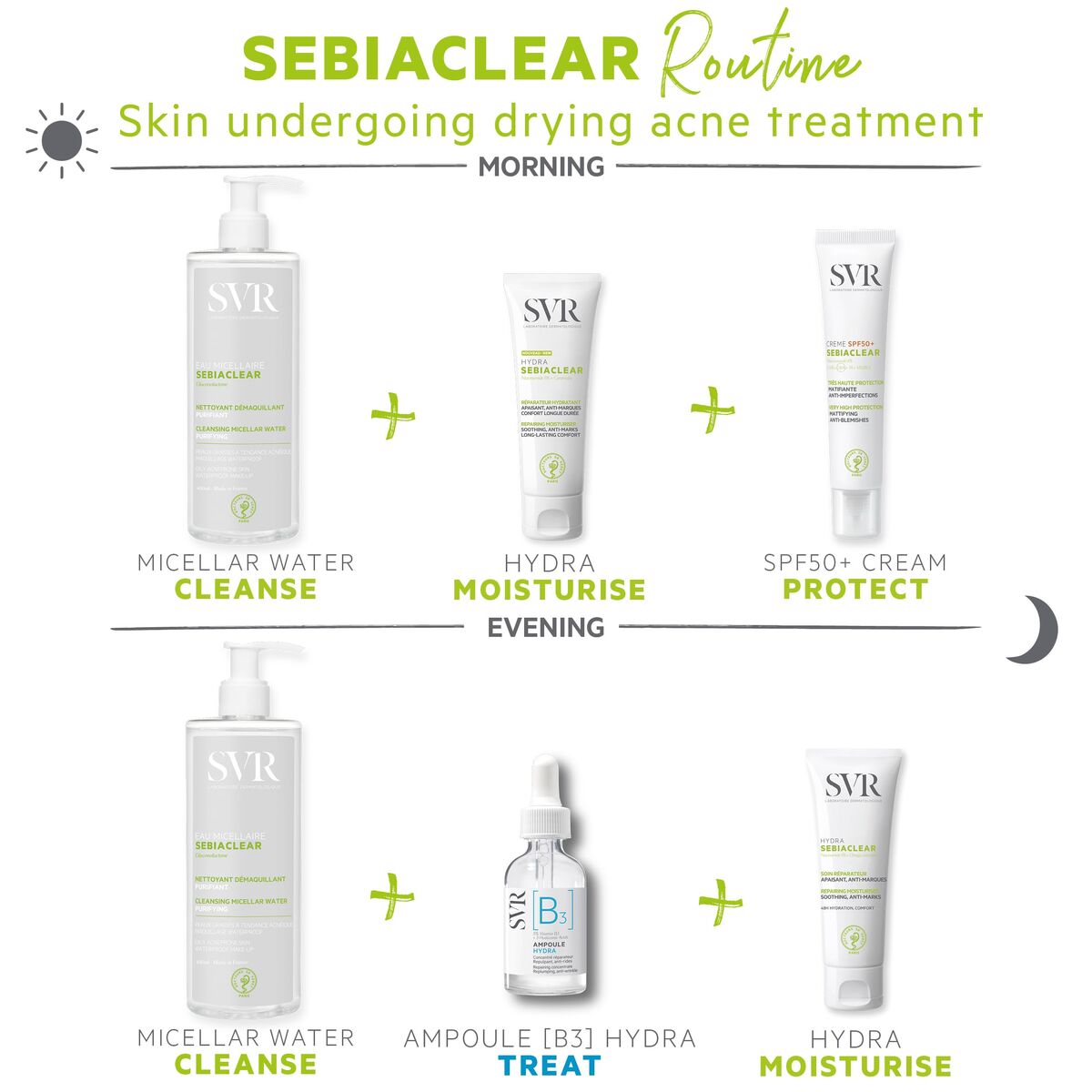 Anti-Brown Spot Care SVR 40 ml til kvinder produktemballage