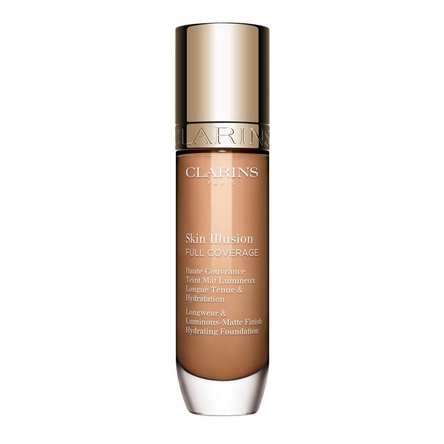 Clarins, Skin Illusion Full Coverage Foundation, Full Coverage, Liquid Foundation, 111N, 30 ml