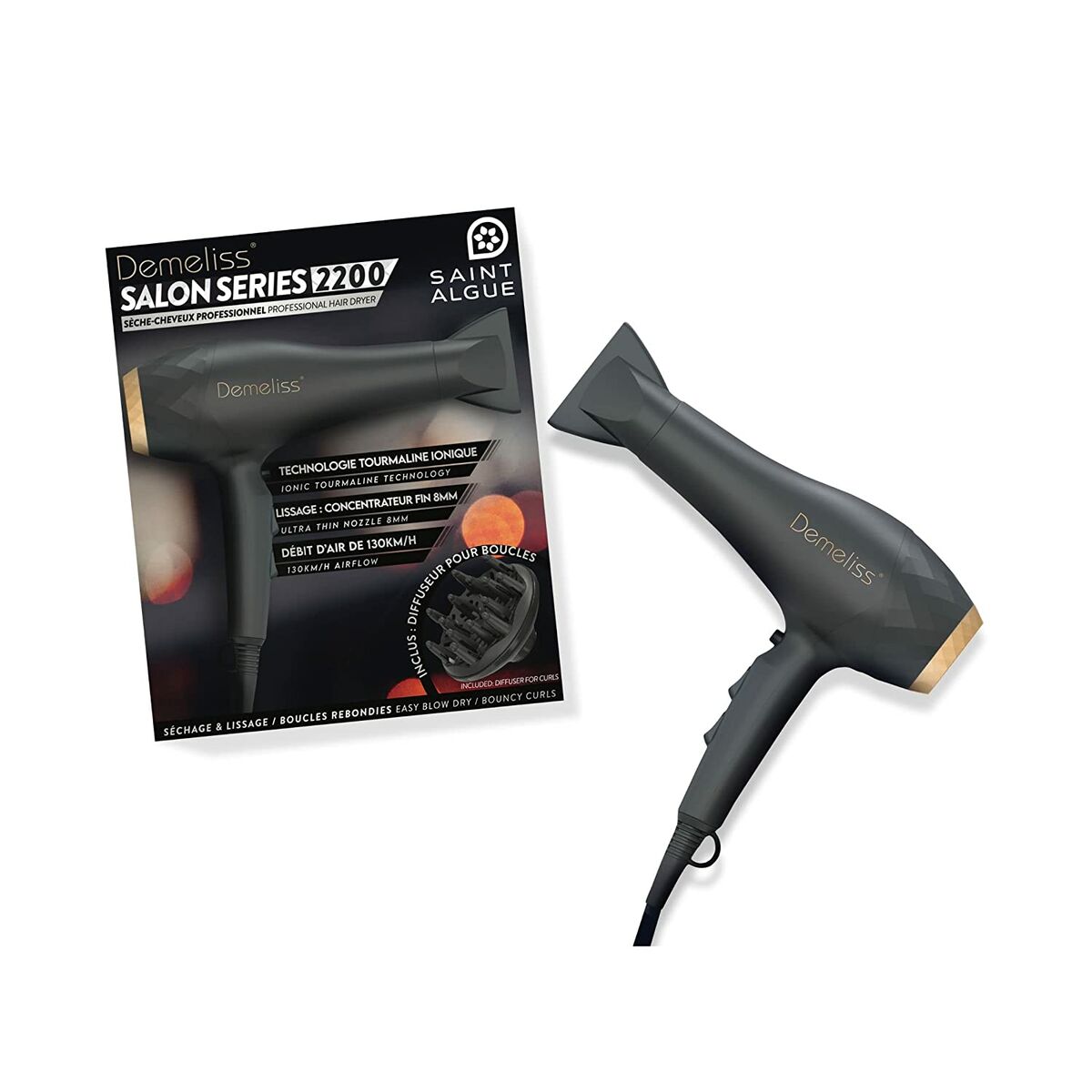 Hårtørrer Saint-Algue Salon Series 2200 2200 W produktemballage