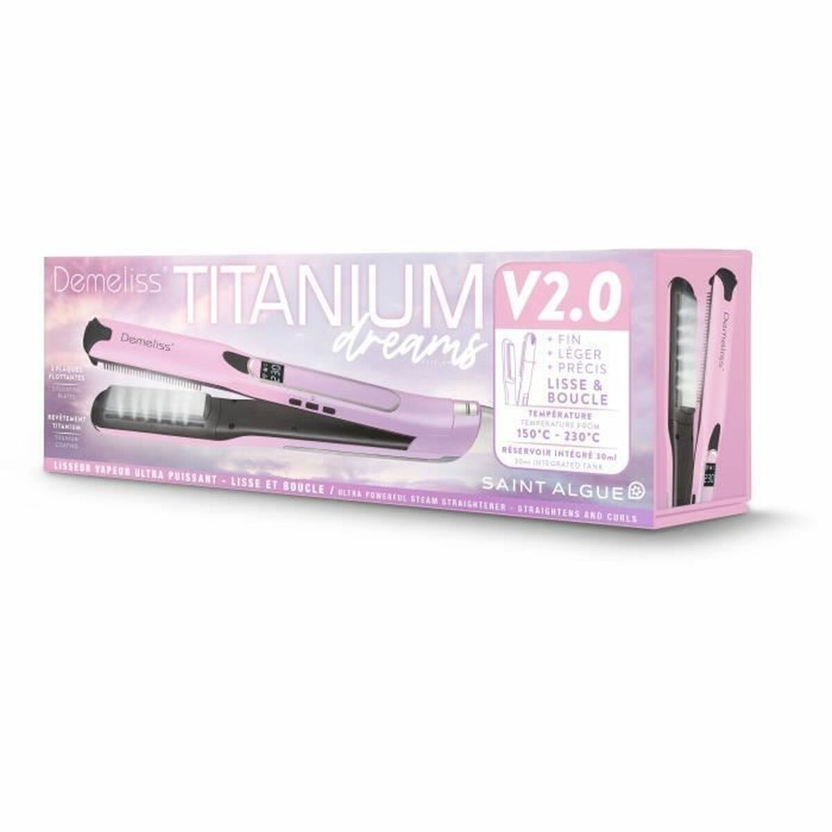 Glattejern Saint-Algue Pink produktemballage