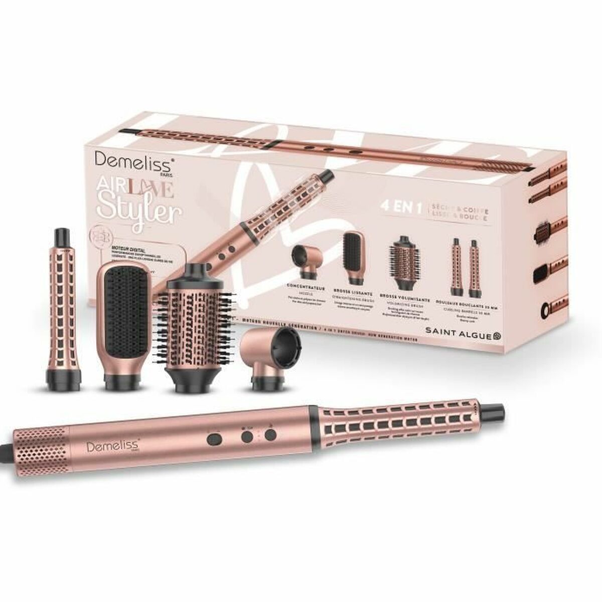 Curling Tongs Demeliss AirLove Styler produktemballage