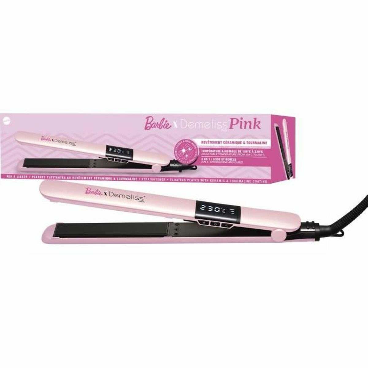Glattejern Demeliss Pink produktemballage