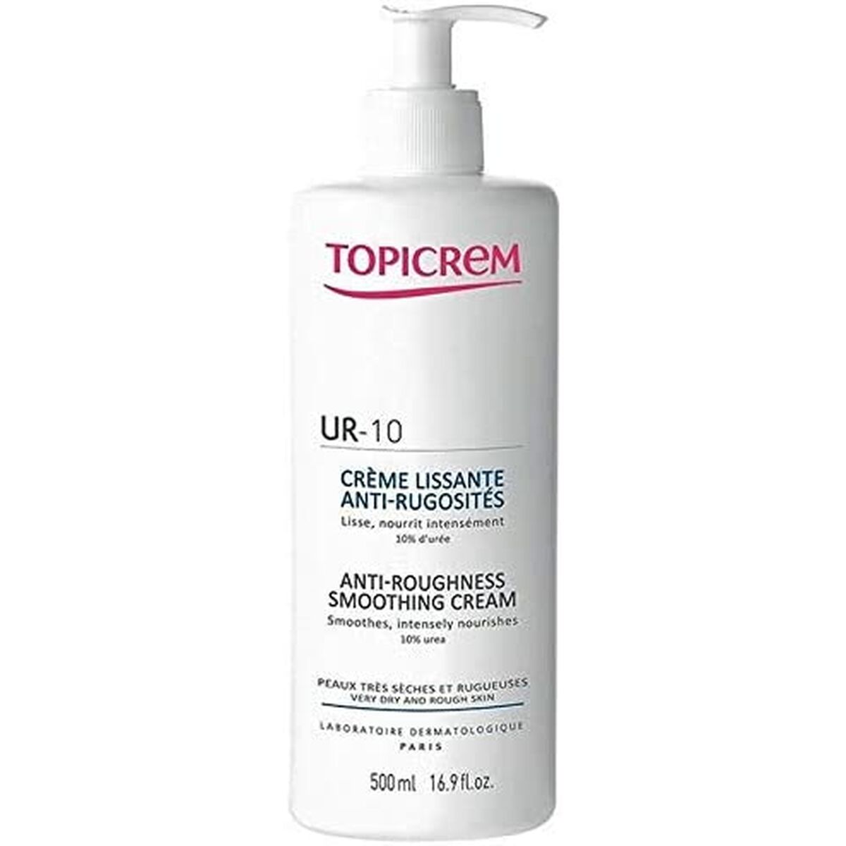 Anti-Wrinkle Cream Topicrem UR-10 500 ml hudplejeemballage