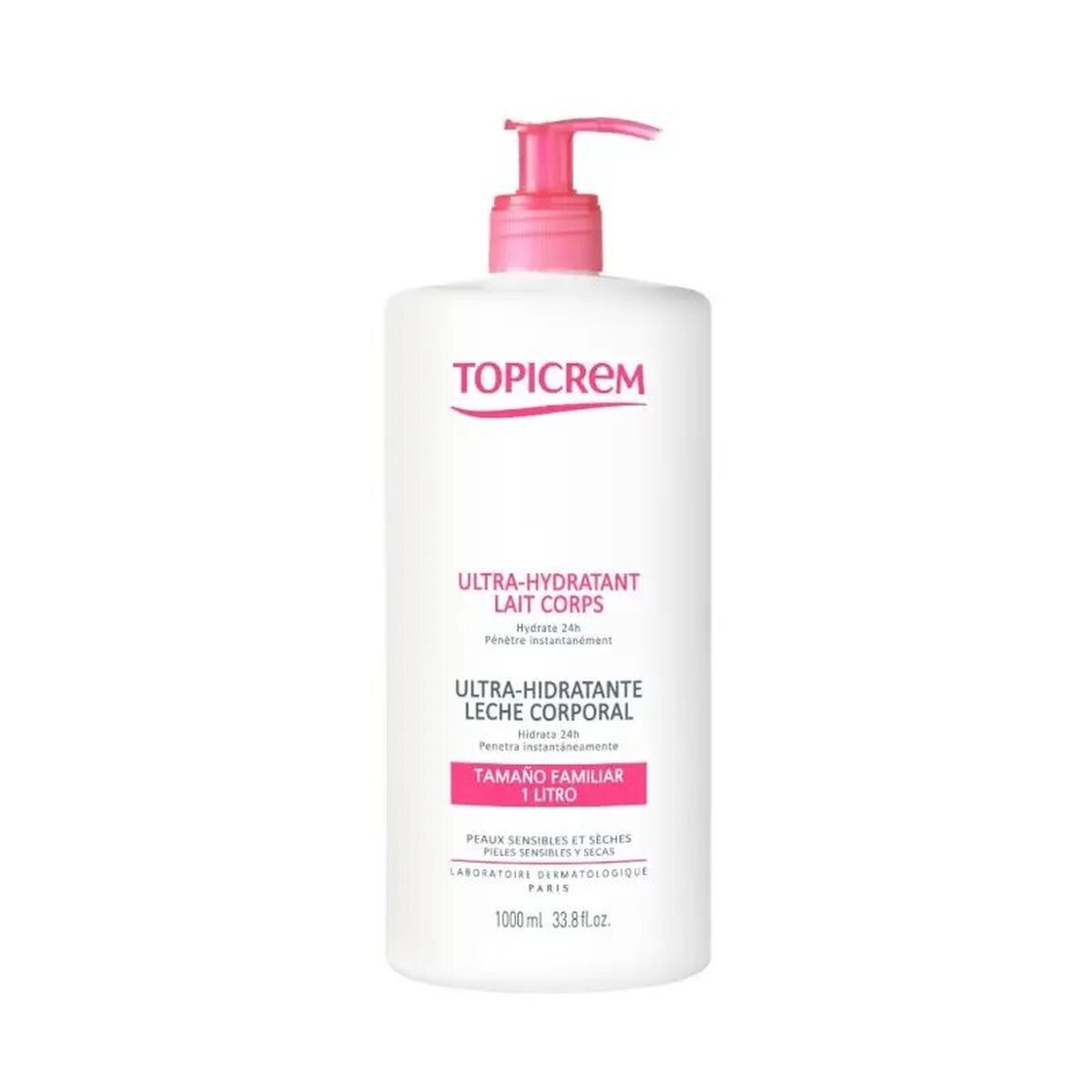 Body Lotion Topicrem Ultra-Moisturizing 1 L hudplejeemballage