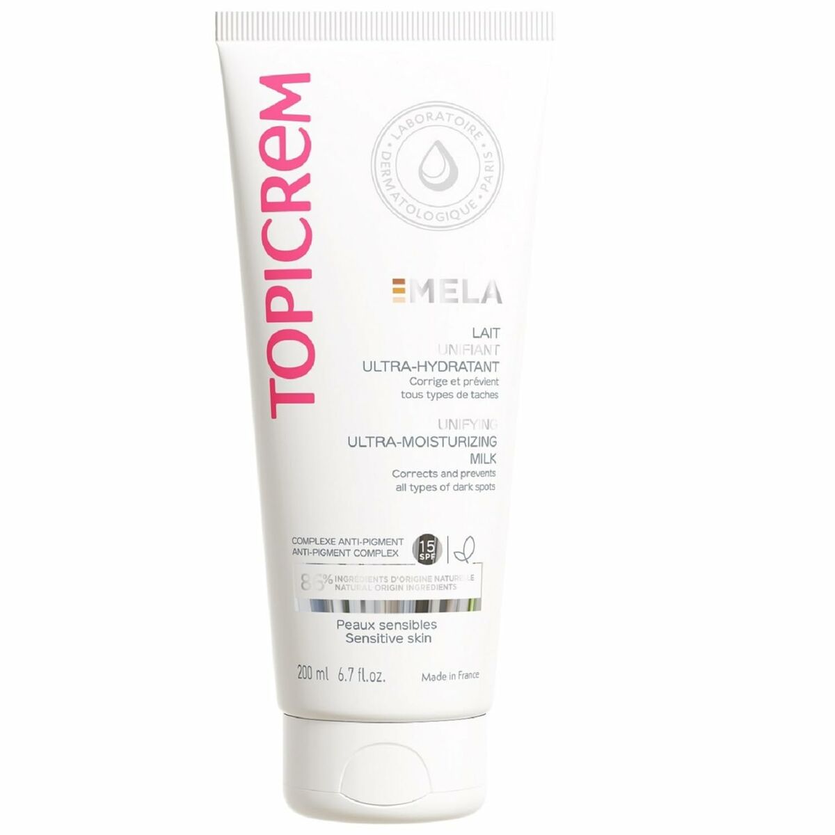 Cleansing Foam Topicrem Mela 200 ml produktemballage