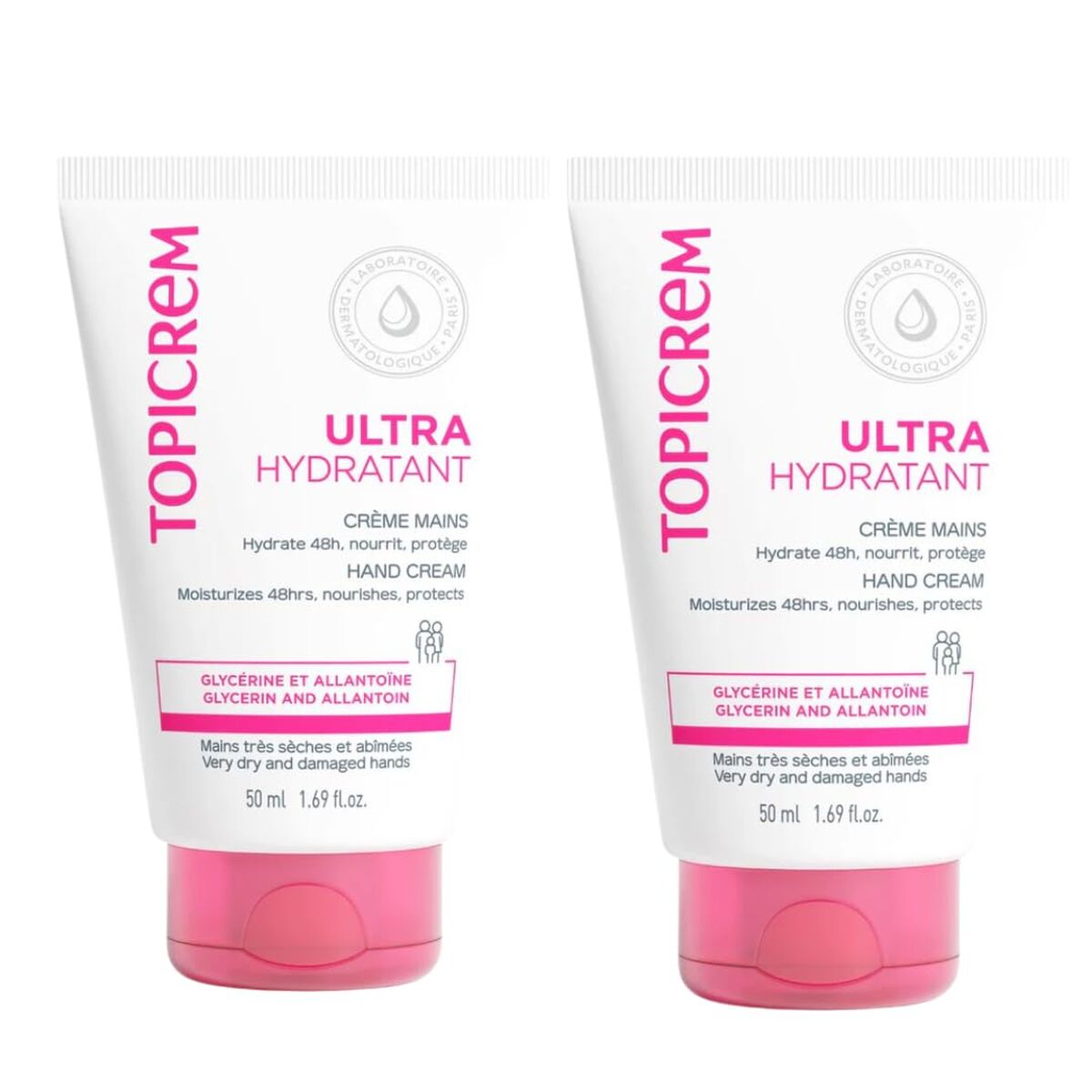 Håndcreme Topicrem UH 50 ml hudplejeemballage