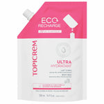 Moisturizing Body Milk Topicrem UH 500ml produktemballage