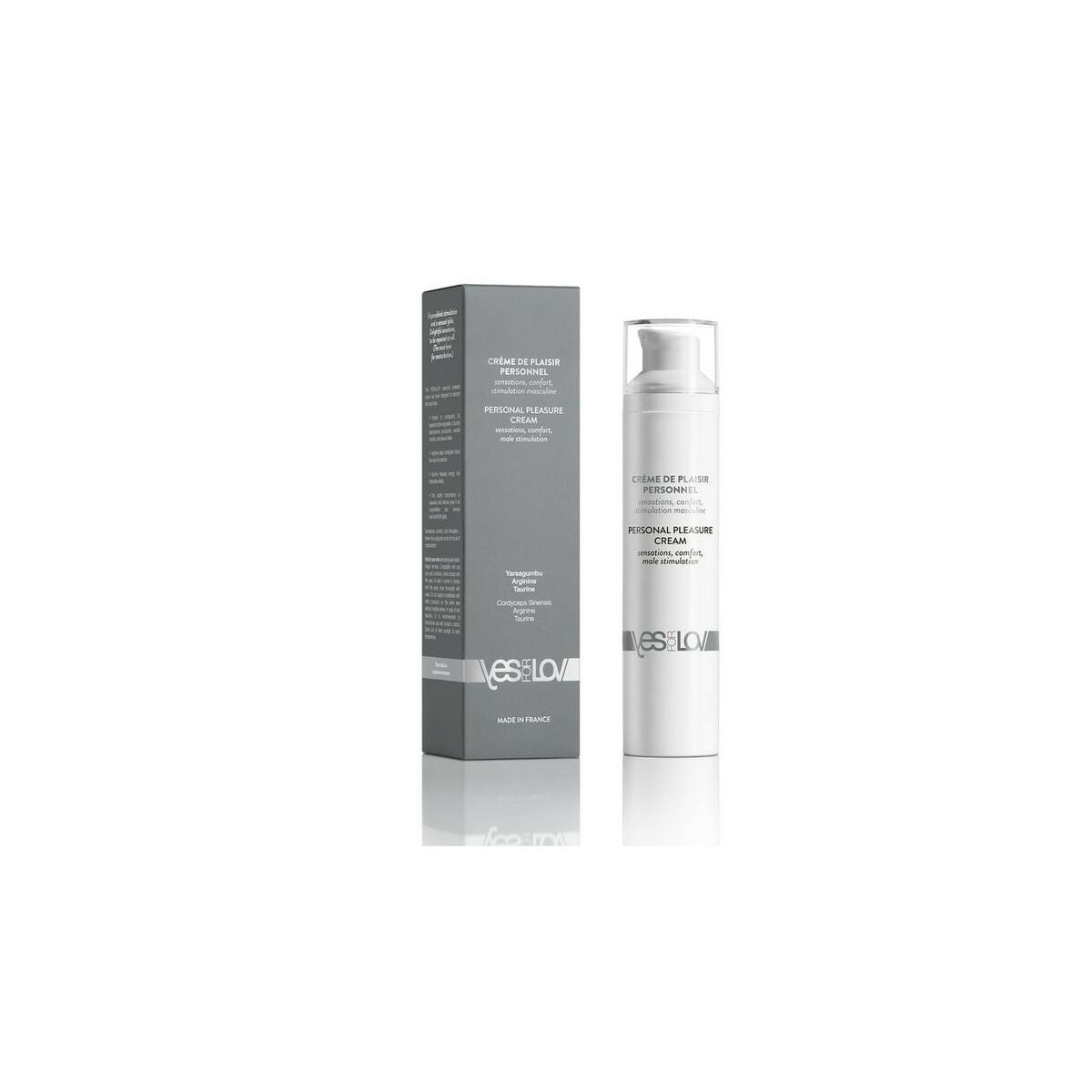 Herreparfume YESforLOV produktemballage