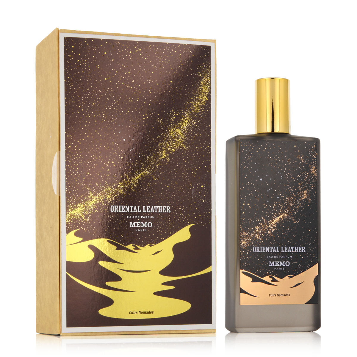 Unisex Parfume Memo Paris ORIENTALT LÆDER 75 ml produktemballage
