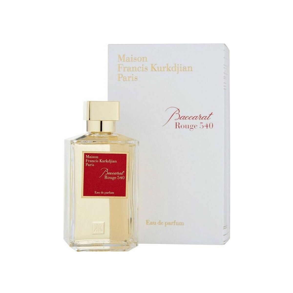Unisex parfume Maison Francis Kurkdjian BACCARAT ROUGE 540 produktemballage