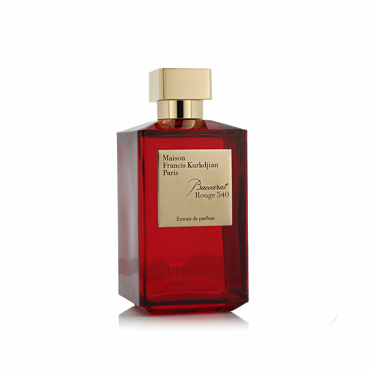 Unisex parfume Maison Francis Kurkdjian Baccarat Rouge 540 200 ml Parfumeekstrakt produktemballage