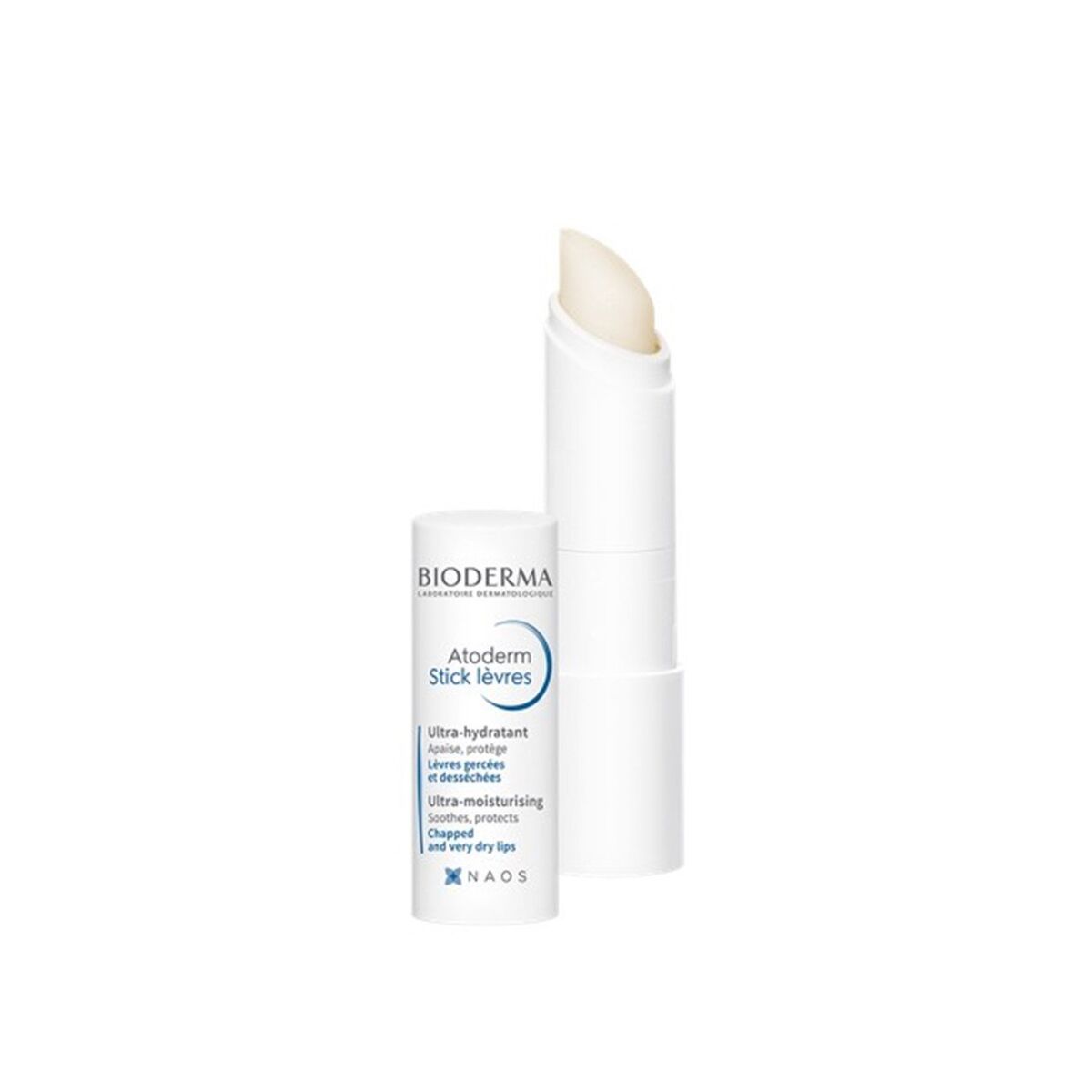 Fugtgivende læbepomade Bioderma Atoderm 4 g hudplejeemballage til kvinder