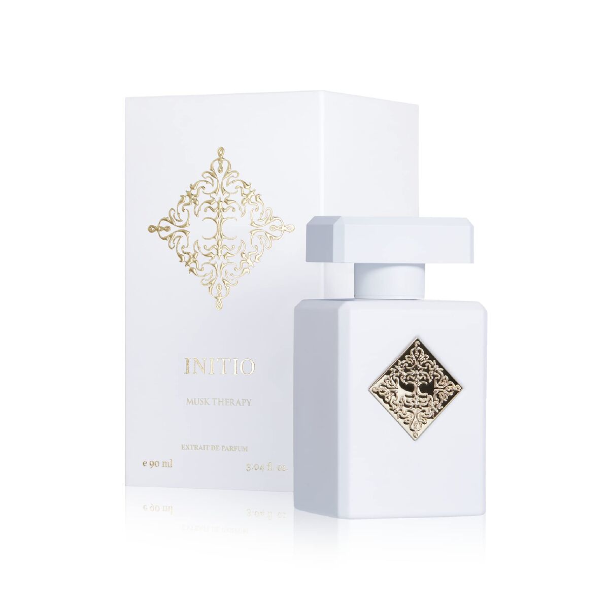 Unisex Parfume Initio MUSKTERAPI 90 ml til kvinder produkt emballage