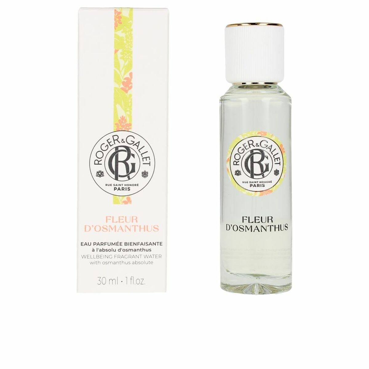 Unisex parfume Roger & Gallet Fleur D'Osmanthus EDT (30 ml) til kvinder flaske