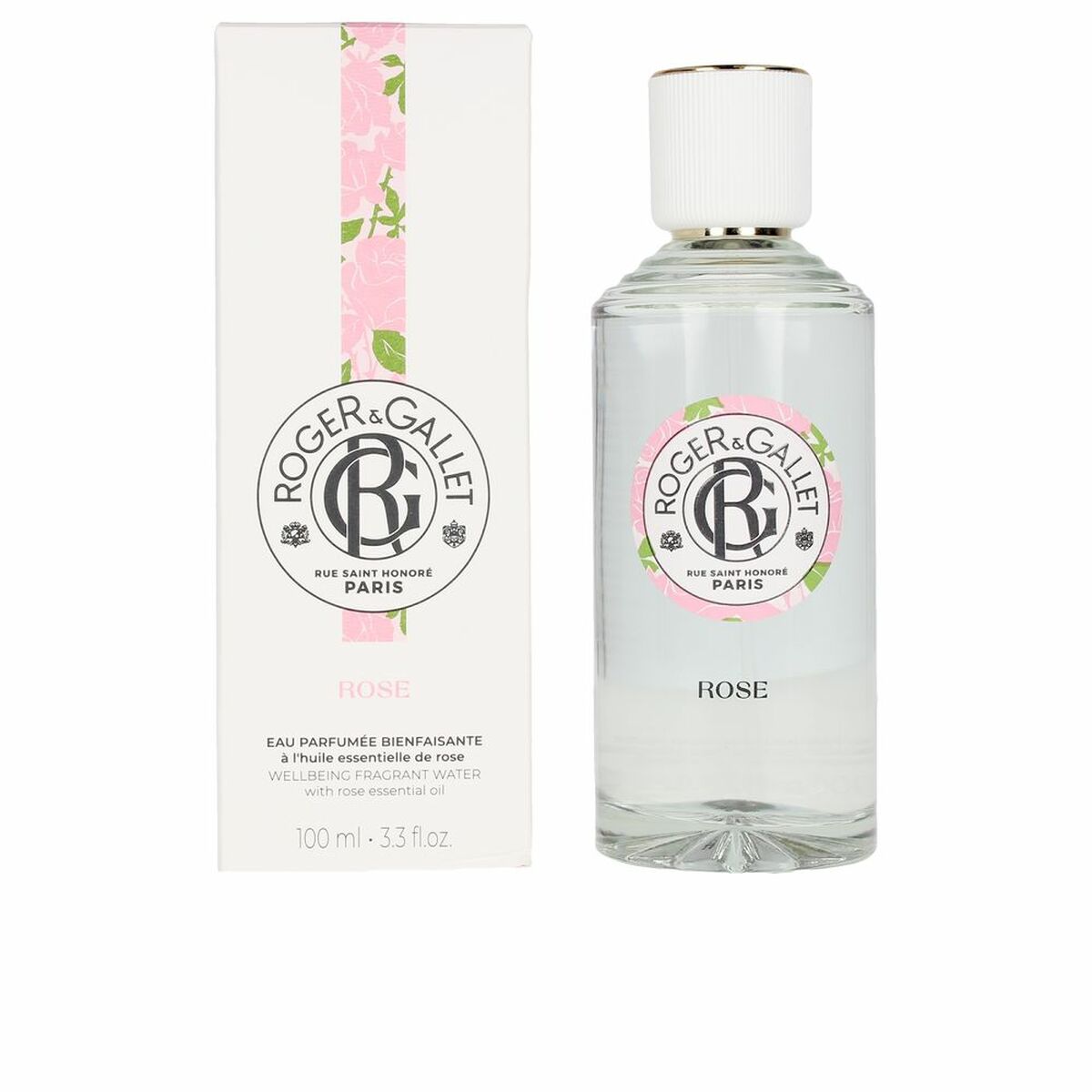 Unisex parfume Roger & Gallet Rose EDT 100 ml til kvinder flaske