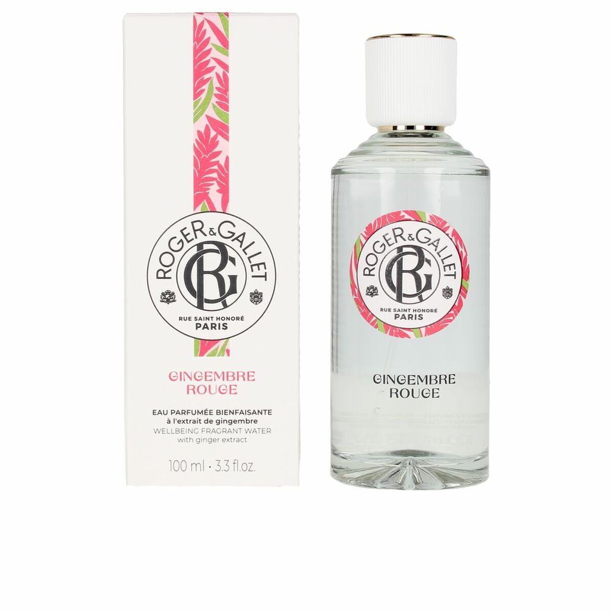Unisex parfume Roger & Gallet Gingembre Rouge EDT 100 ml til kvinder flaske