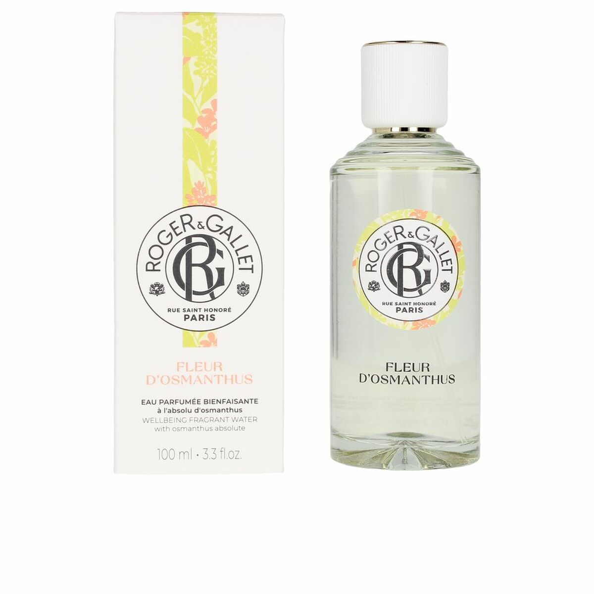 Unisex parfume Roger & Gallet Fleur D'Osmanthus EDT 100 ml til kvinder flaske