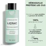 Eye Make Up Remover Lierac DÉMAQUILLANT 100 ml produktemballage