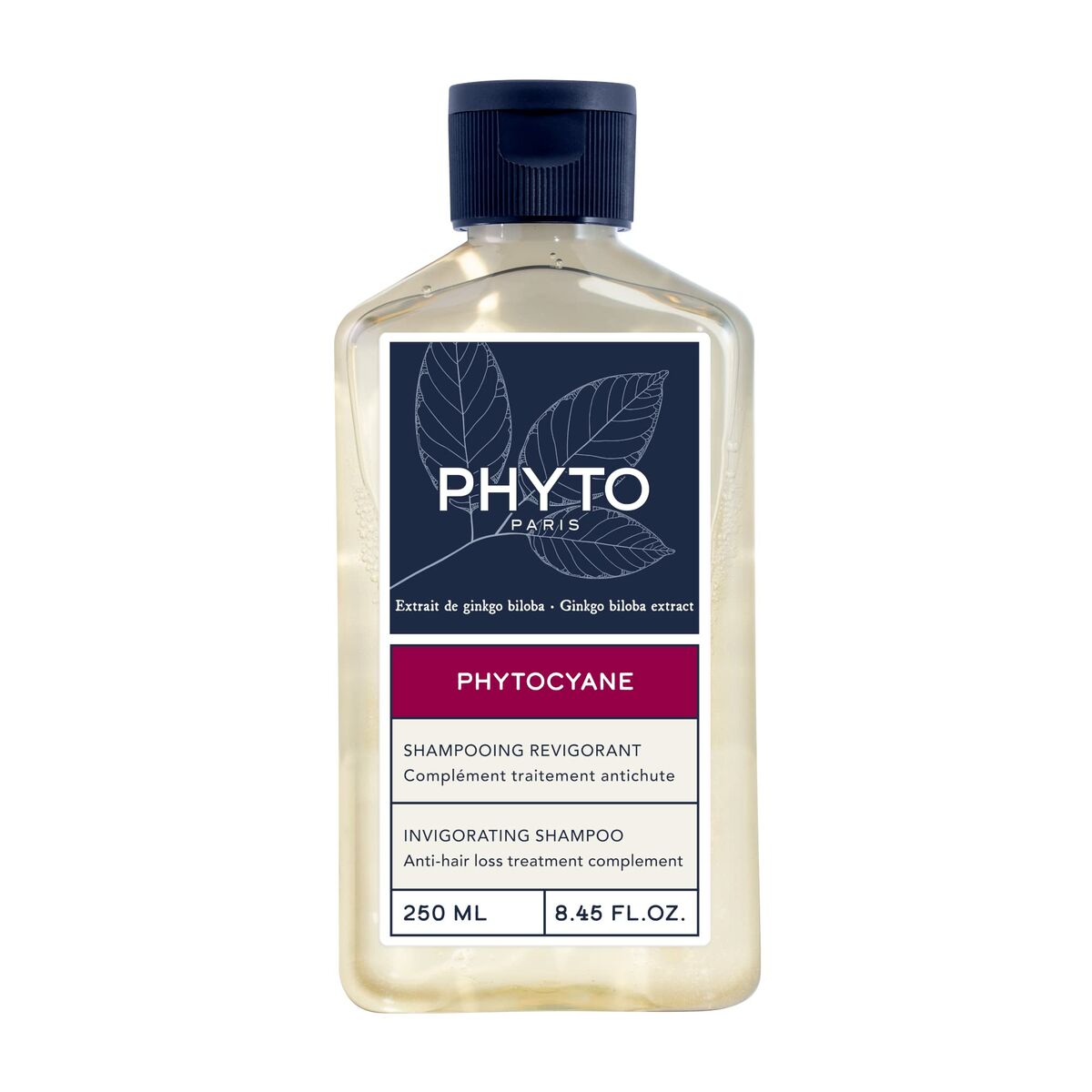 Shampoo Phyto Paris Phytocyane 250 ml Revitalizing for Women shampooflaske