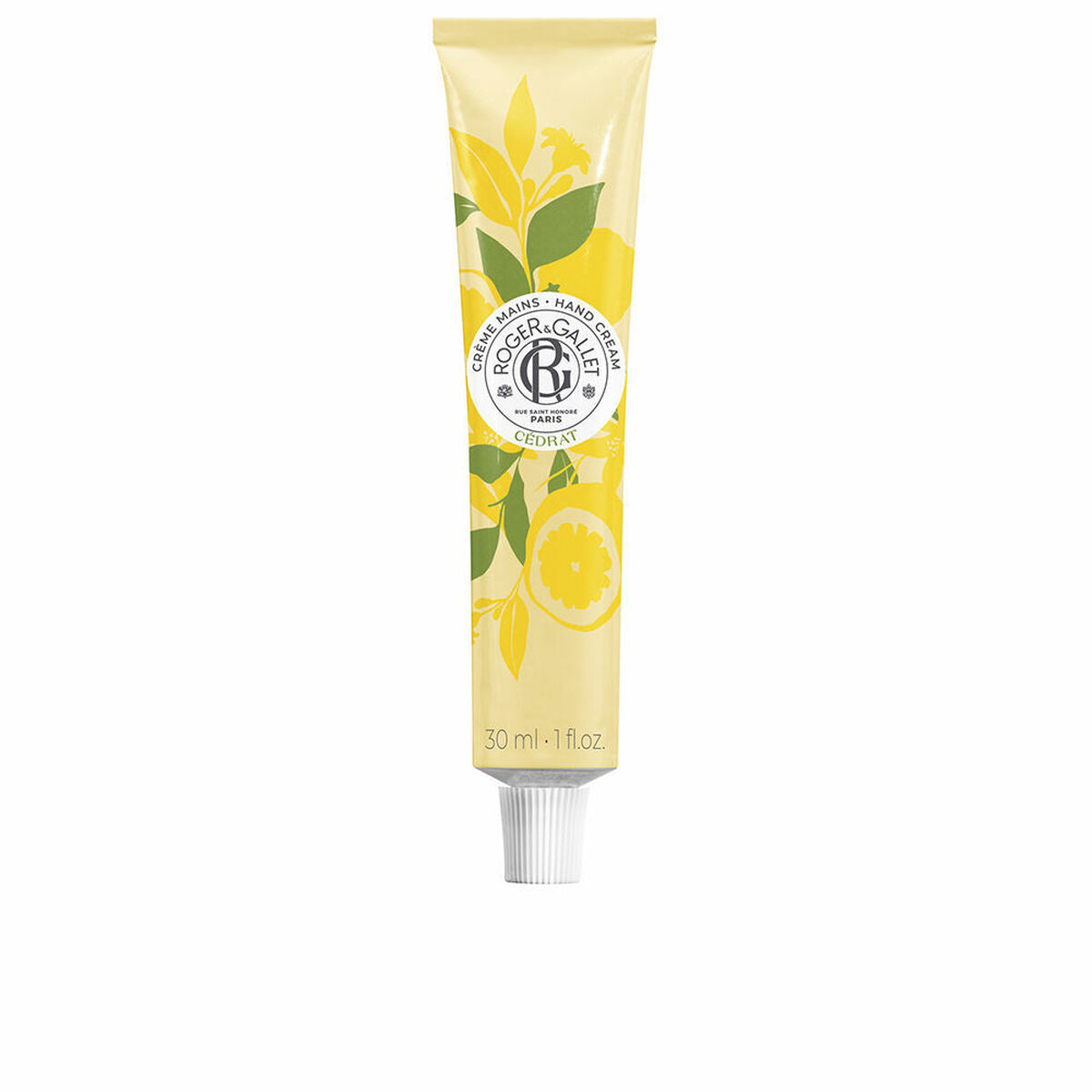 Moisturizing Foot Cream Roger & Gallet Cédrat 30 ml hudplejeemballage