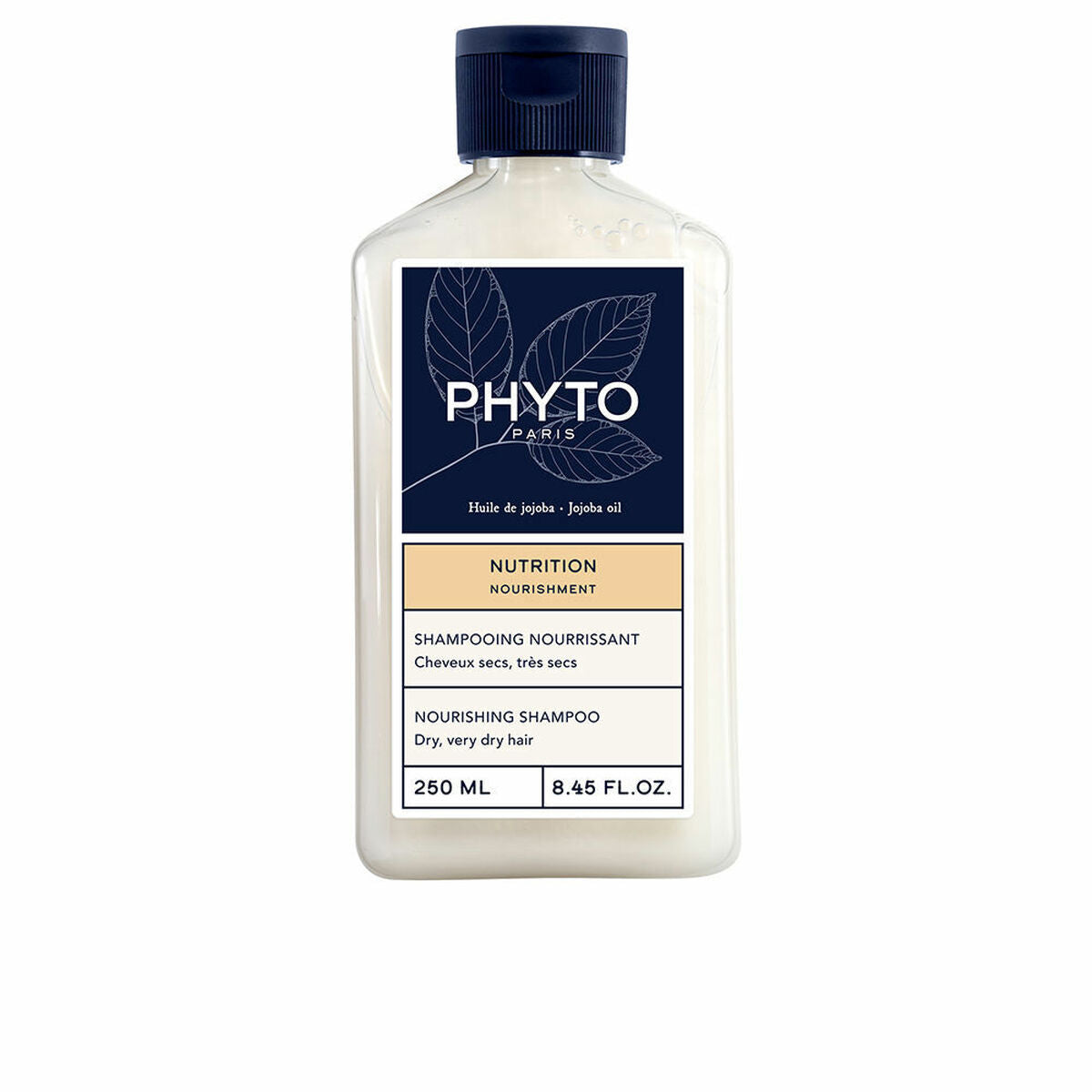 Shampoo Phyto Paris Nutrition 250 ml til kvinder shampooflaske