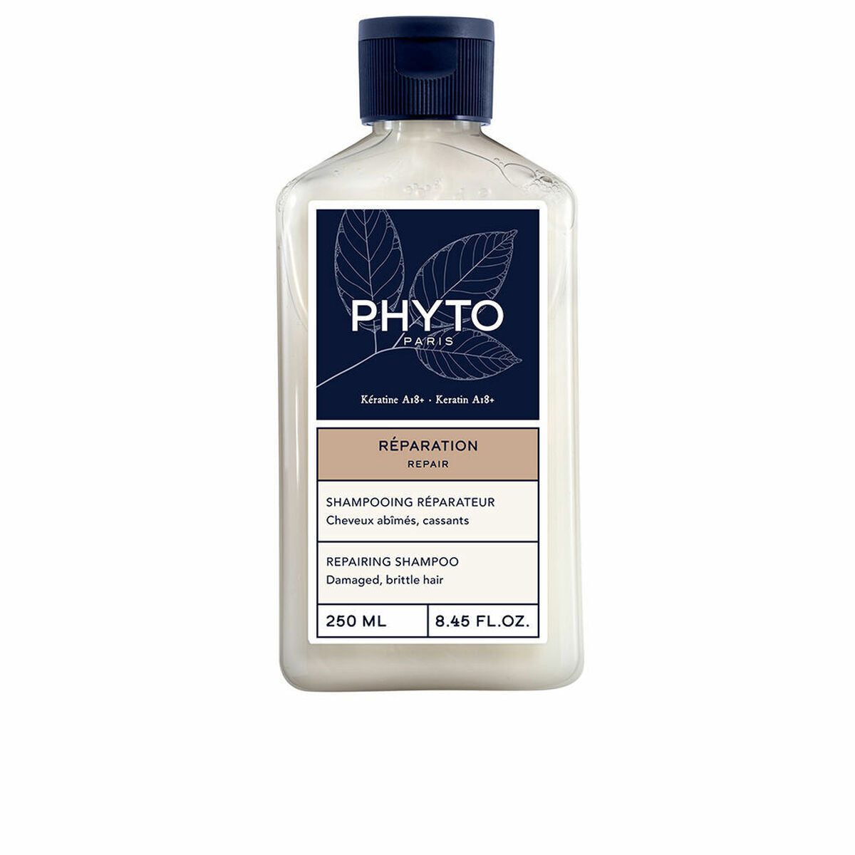 Shampoo Phyto Paris Réparation 250 ml til kvinder shampooflaske