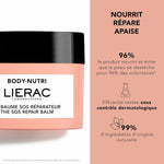 Body Repair Balsam Lierac BODY-NUTRI 30 ml produktemballage