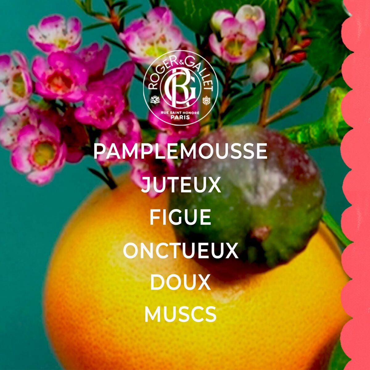 Unisex parfume Roger & Gallet FLEUR DE FIGUIER Fleur De Figuier produktemballage