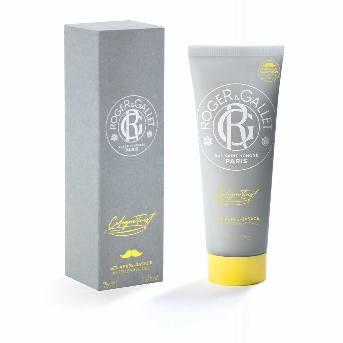 Aftershave Gel Roger & Gallet COLOGNE TWIST 75 ml flaske
