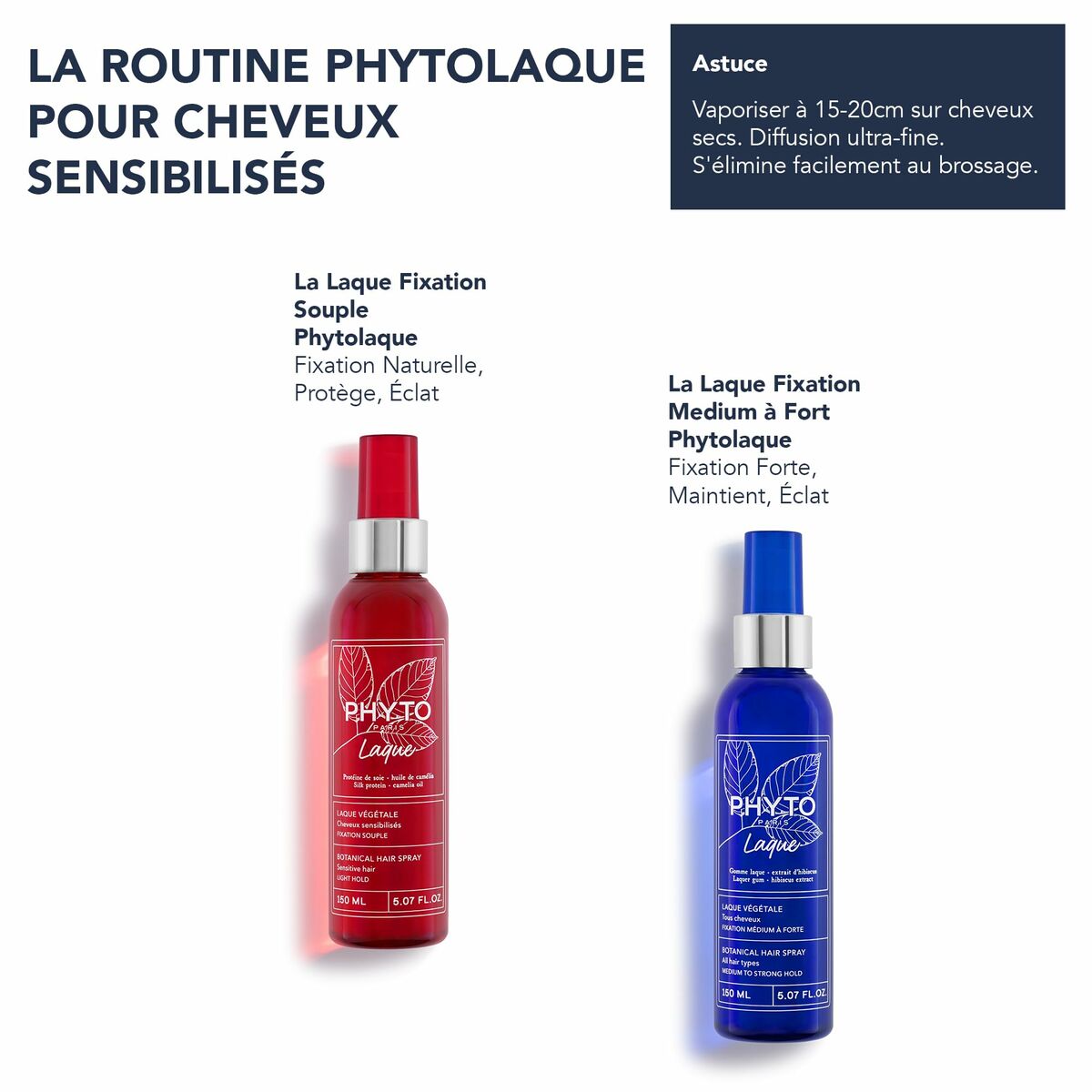 Hårmaske Phyto Paris LAQUE 150 ml hårmaske emballage