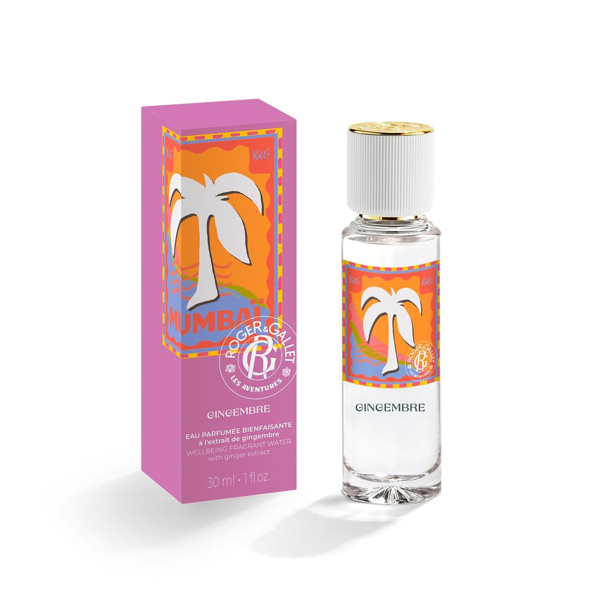 Unisex parfume Roger & Gallet AGUA PERFUMADA BIENESTAR produktemballage