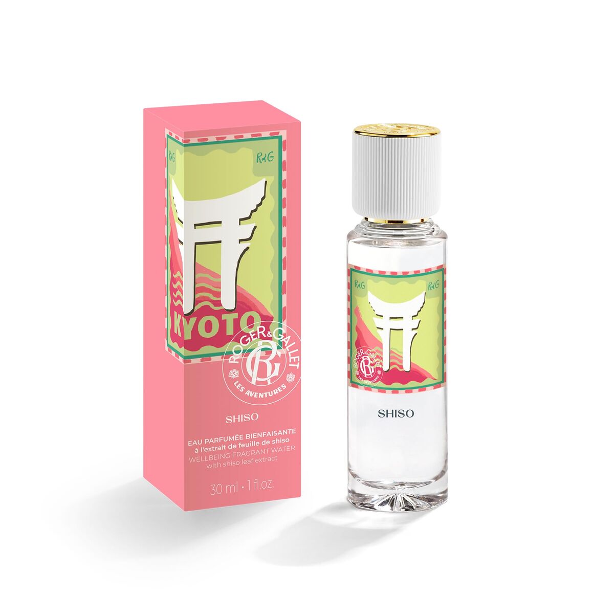 Unisex parfume Roger & Gallet AGUA PERFUMADA BIENESTAR produktemballage