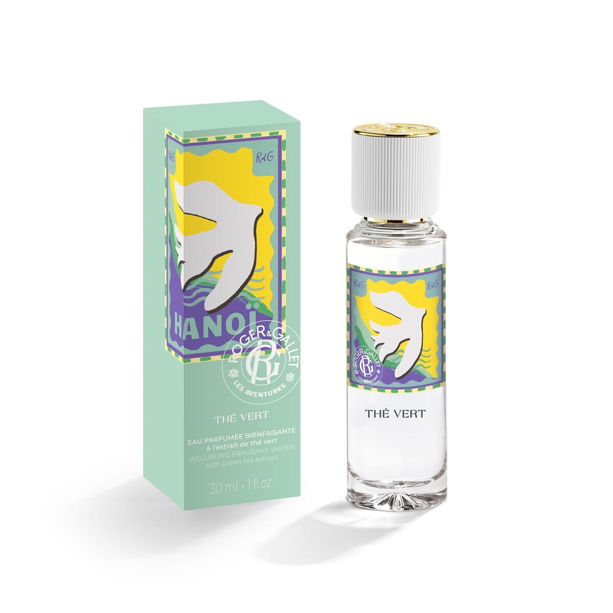 Unisex parfume Roger & Gallet AGUA PERFUMADA BIENESTAR produktemballage