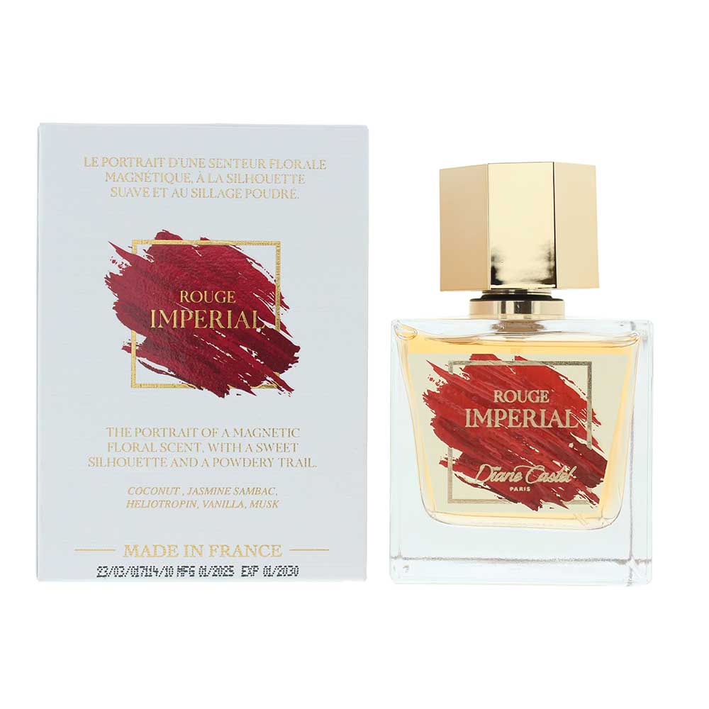 Diane Castel, Rouge Impérial, Eau De Parfum, For Women, 100 ml