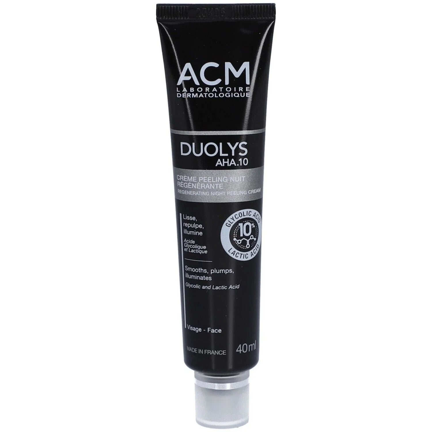 Laboratoire ACM, Duolys, Peeling, Night, Cream, For Face, 40 ml