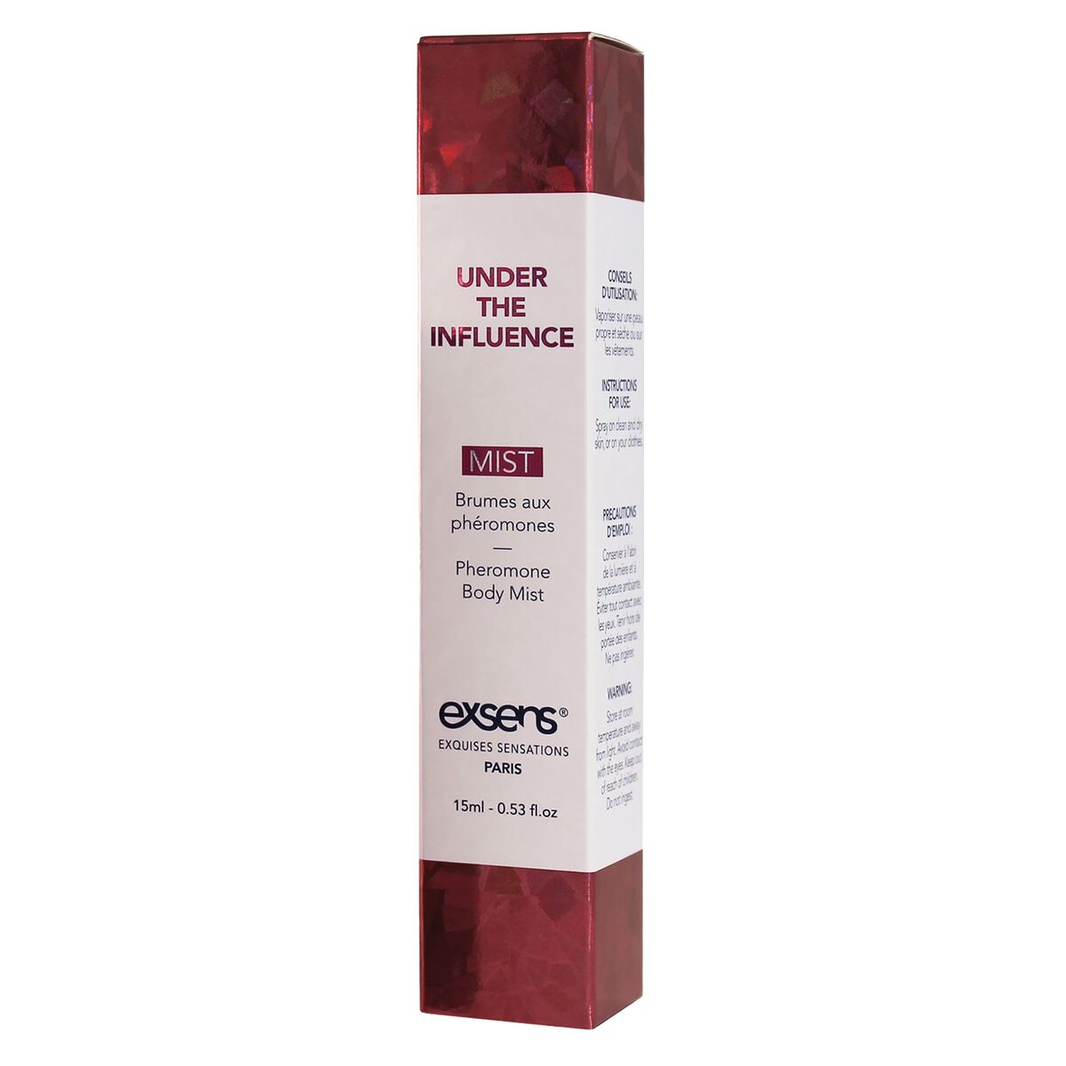Dameparfume Exsens 15 ml til Dame-produktemballage
