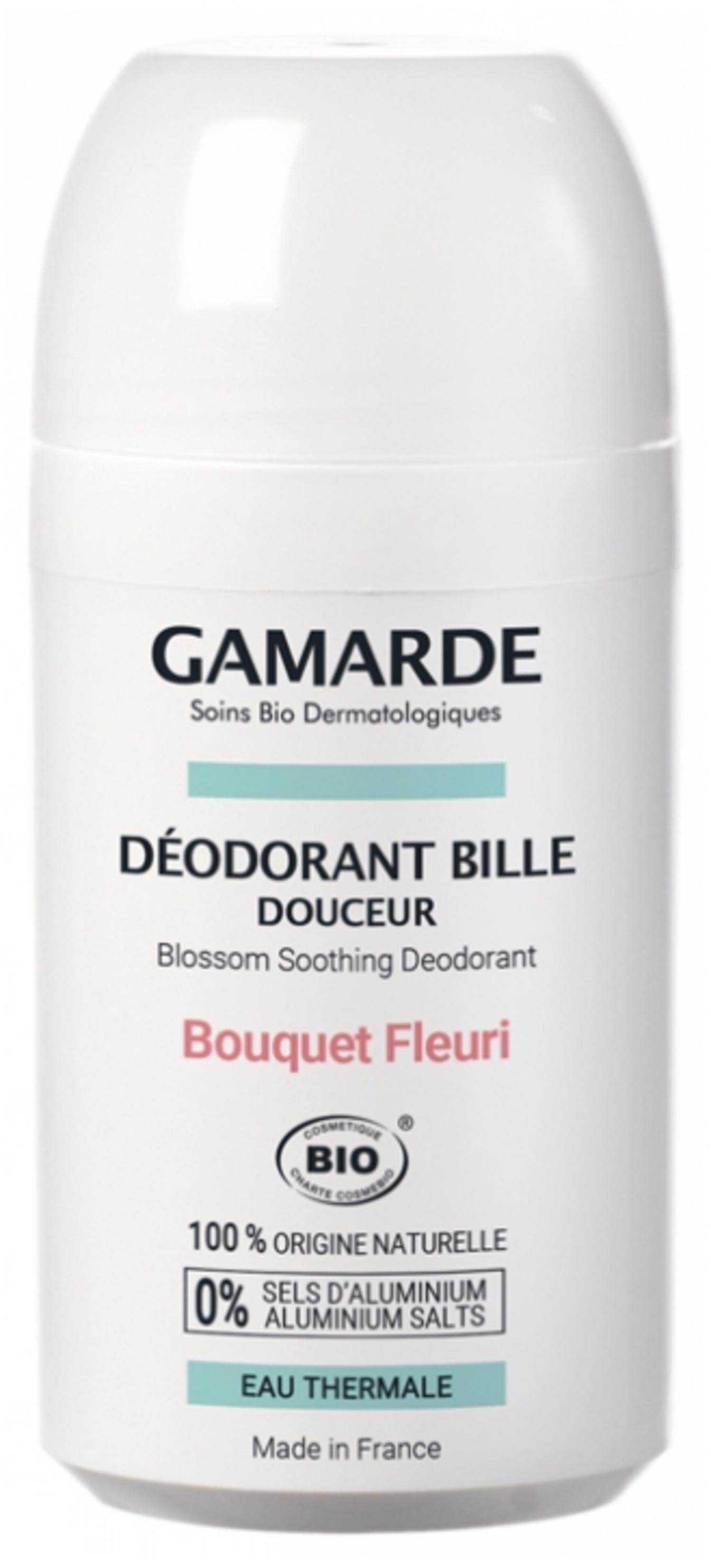 Gamarde, Gamarde, Bio, Anti-Perspirant, Floral, Deodorant Roll-On, For Women, 50 ml
