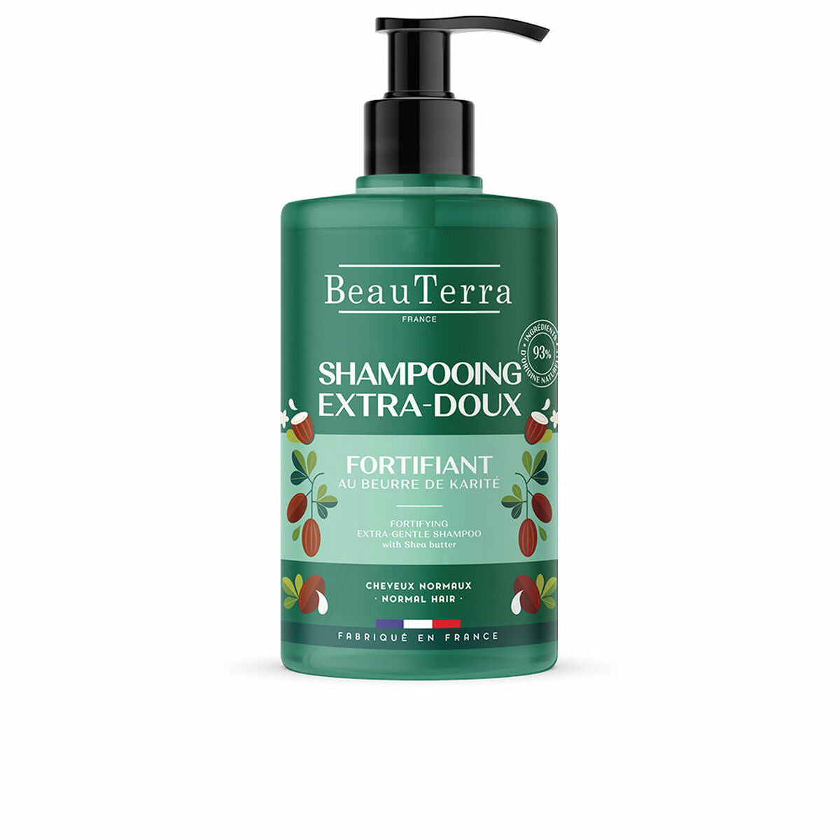 Shampoo Beauterra Doux 750 ml shampooflaske